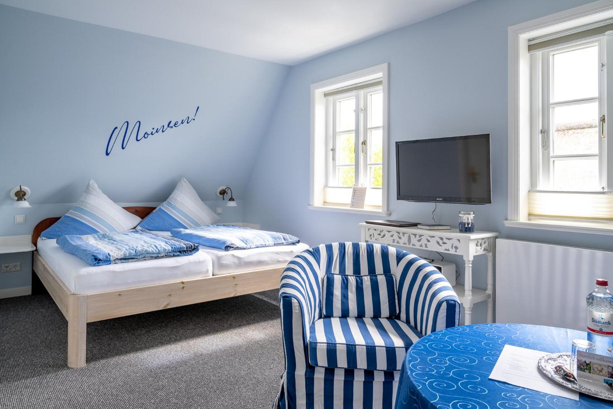 Inselhotel Arfsten Wyk auf Föhr Dış mekan fotoğraf